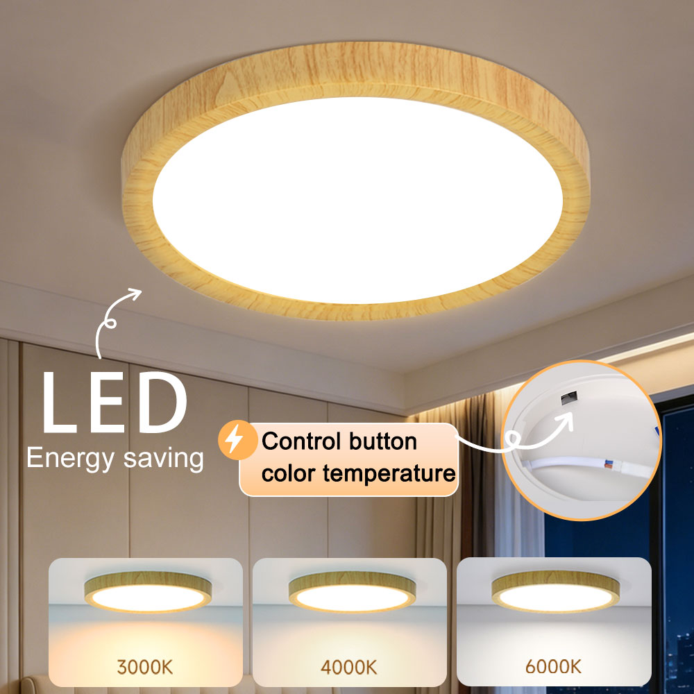 Light Switch - 超薄型LEDシーリングライト 220V 寝室用ランプ LEDパネル 室内照明 リビングルーム用