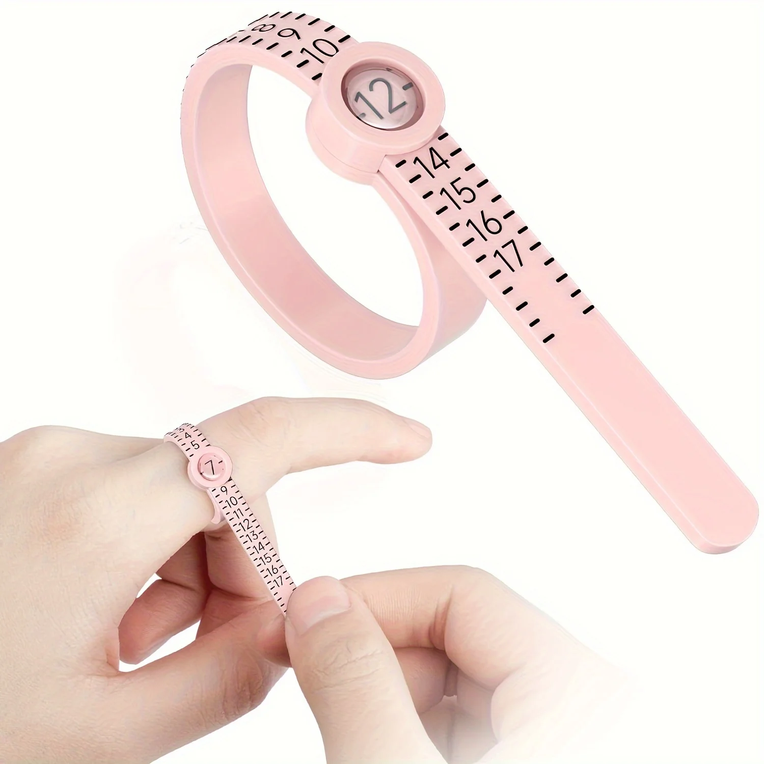 1-17リングディメンダー アメリカン式測定ツール 拡大鏡付 - Tape Measure のレビューと価格