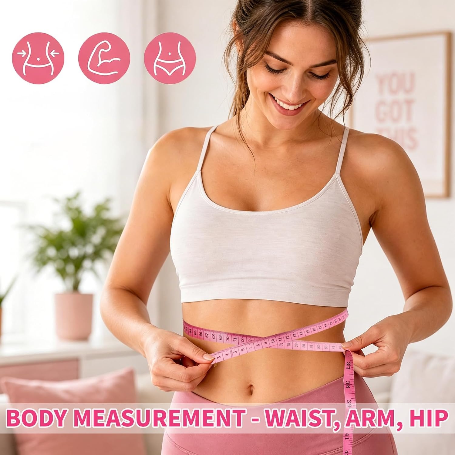 1/5/10個入り 150cm/60インチの柔らかい素材のメ - Tape Measure のレビューと価格