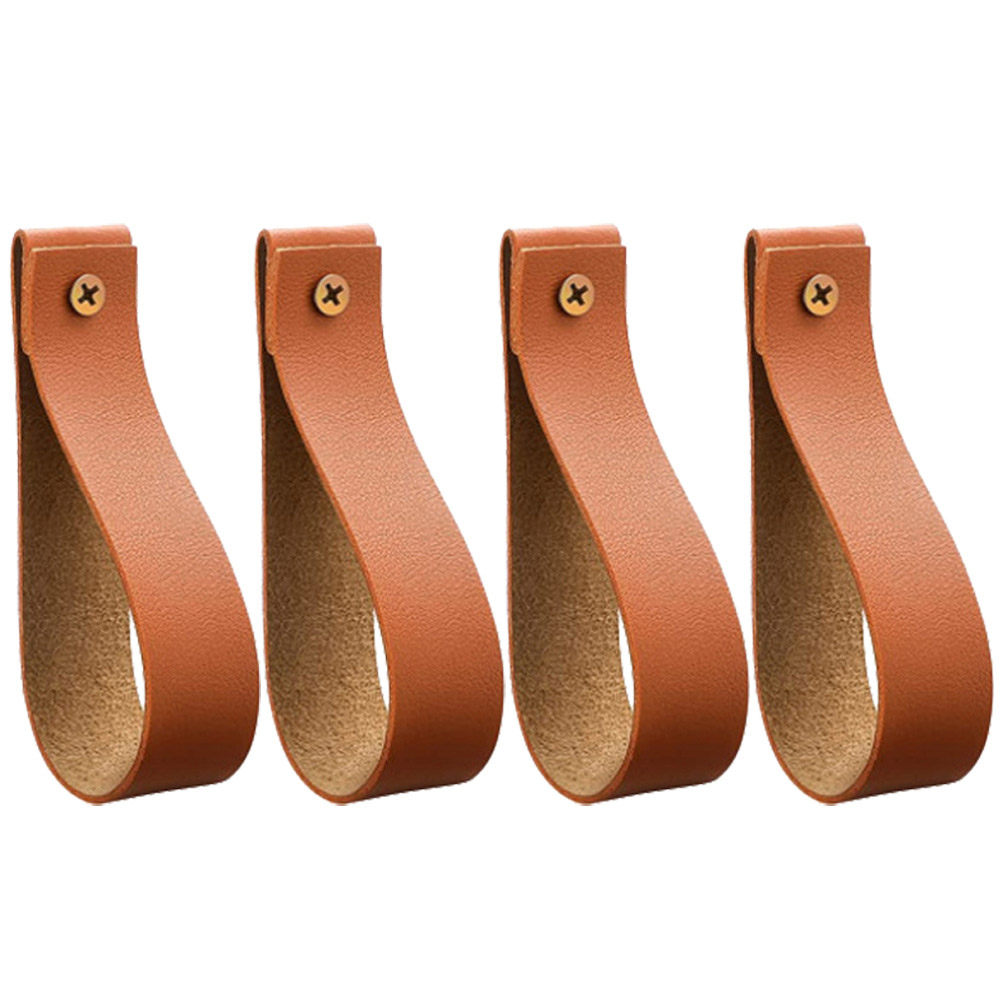 4個入り PU製カーテンロッド用ストラップフック、壁掛け式、 - Curtain Rods のレビューと価格