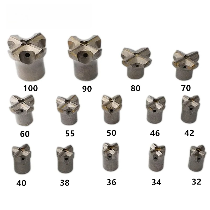 超硬クロスドリルビット、コーンシャンク削岩ビット、鉱山トンネ - Drill Bits のレビューと価格